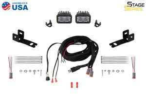 Ford F-150 Reverse Light Kit - Rear - Diode Dynamics - Stage Series - red - `21-`23
